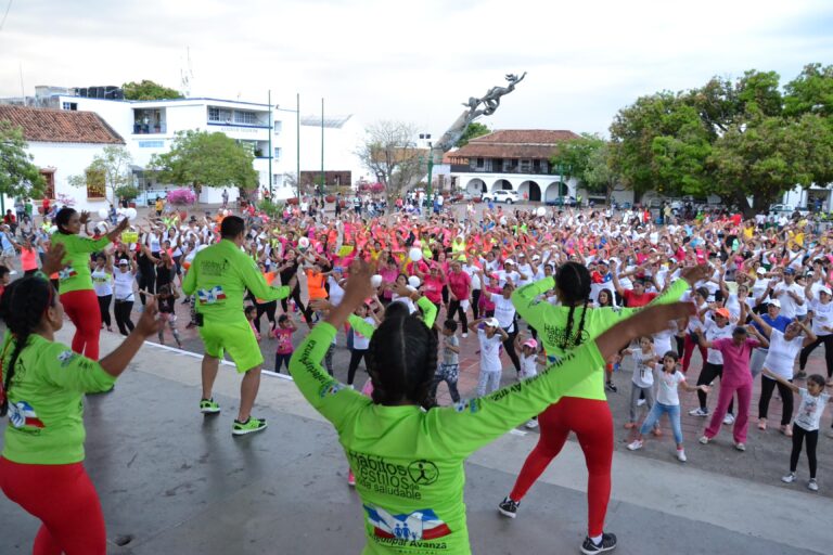 Vallenatos acataron protocolos durante actividades físicas