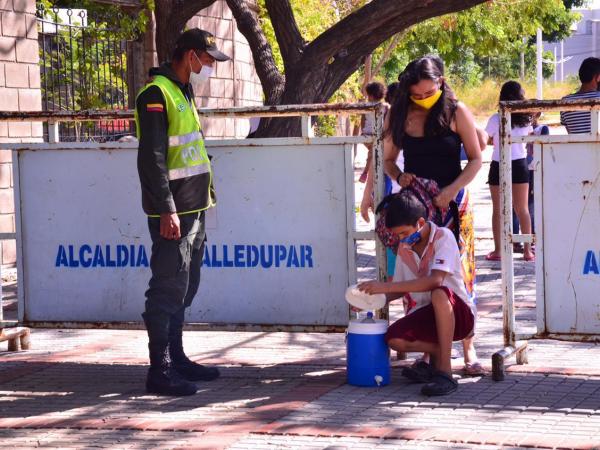 Es la cuarta vez que la alcaldía adopta este tipo de medidas correctivas en el Balneario Hurtado Foto: archivo particular