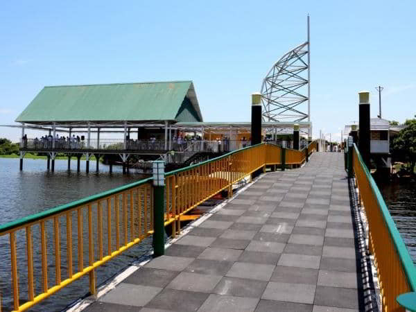 Ciénaga de Zapatosa, subsede del evento, donde se realizarán competencias de canotaje. Foto: Juegos Bolivarianos de Valledupar