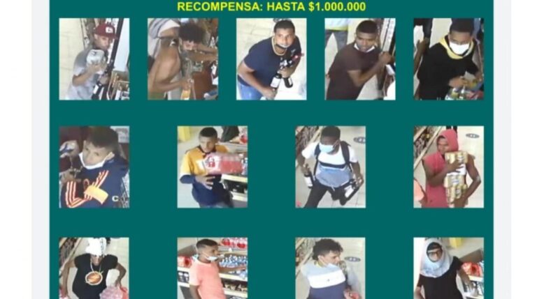 Policía revela cartel de los más buscados en Barranquilla por actos vandálicos